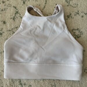 Lululemon High-Neck Ribbed Sports Bra
